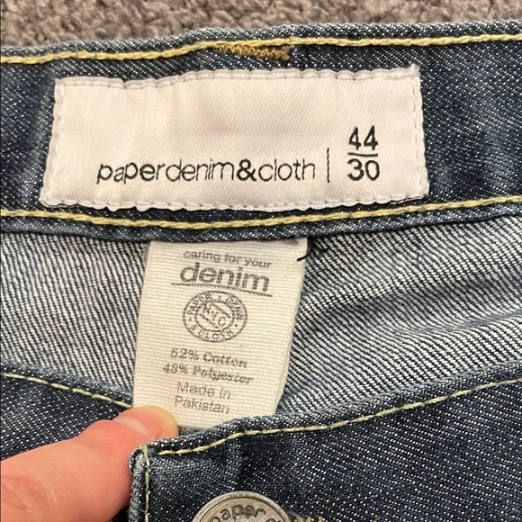 Paper Denim & Cloth Men's Relaxed Jeans 44x30 - Picture 2 of 5